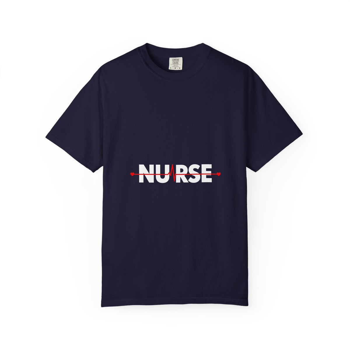 Nurse Heartbeat EKG Line Comfort Colors T-Shirt