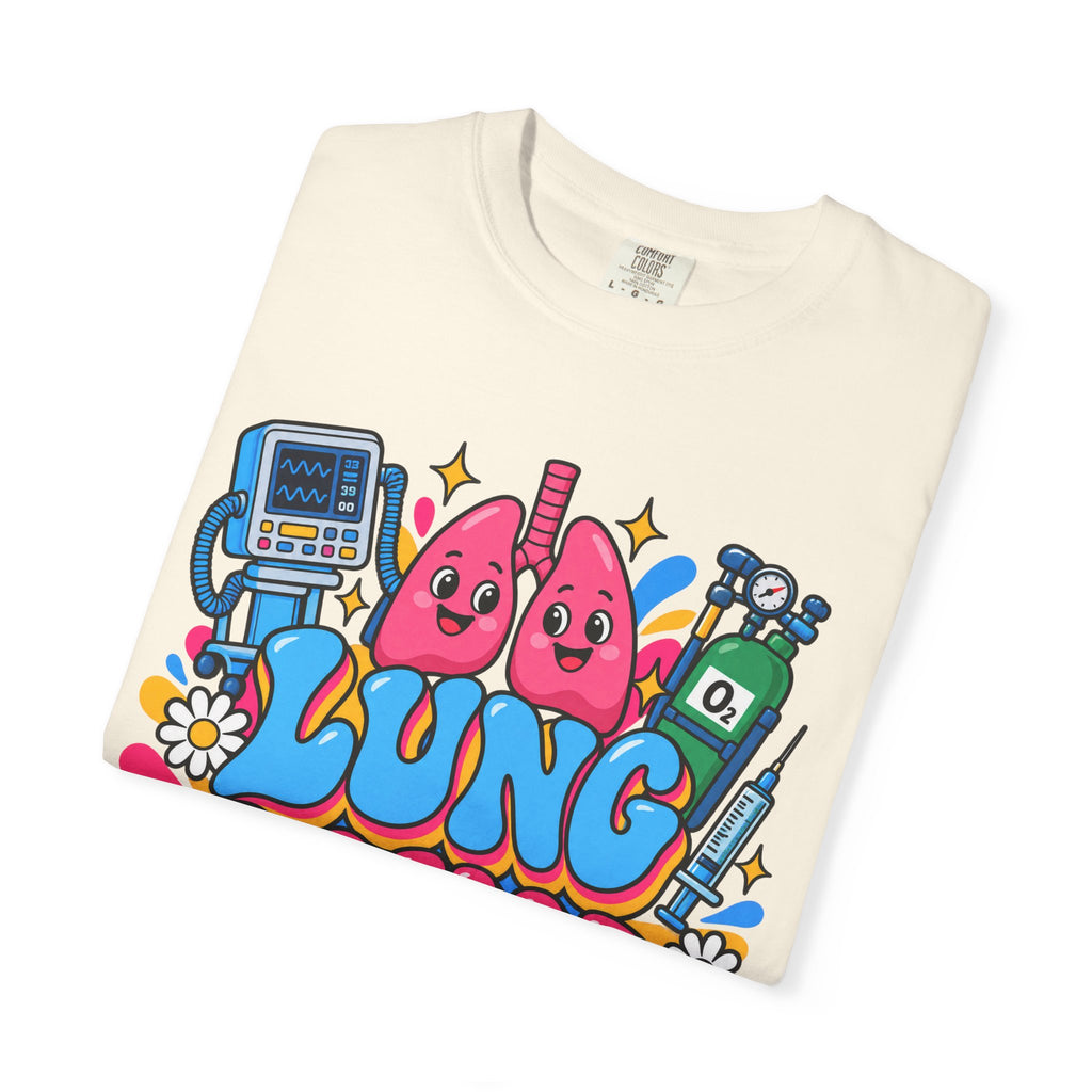 Lung Squad Respiratory Therapy Retro Comfort Colors T-Shirt