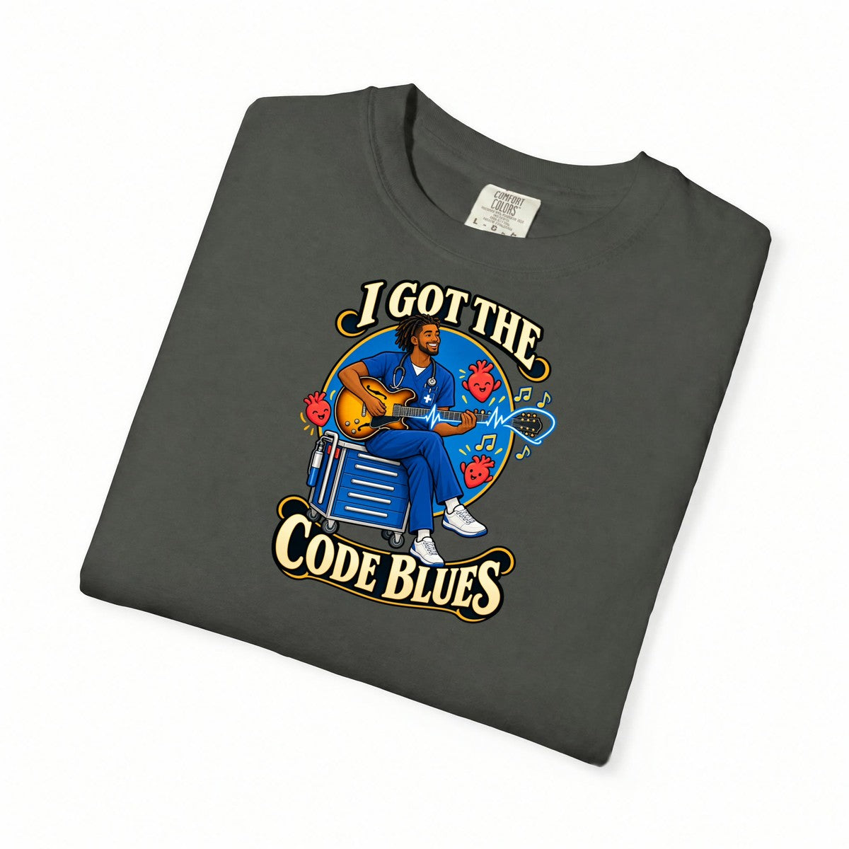 I Got the Code Blues Male Nurse Tee