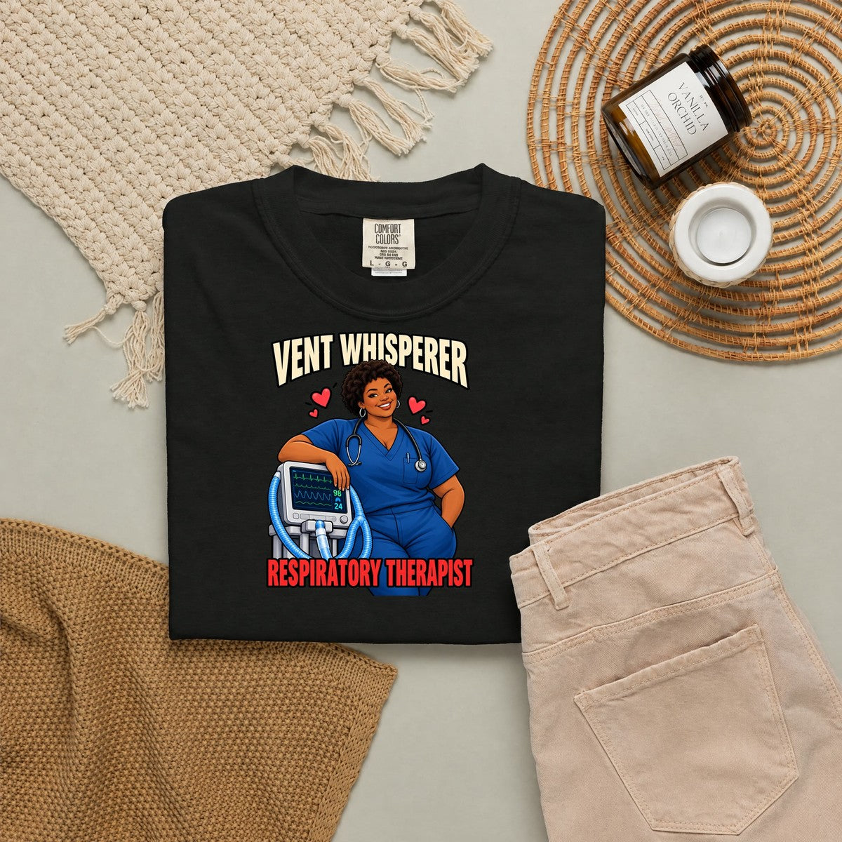 Vent Whisperer Women's Respiratory Therapist Tee