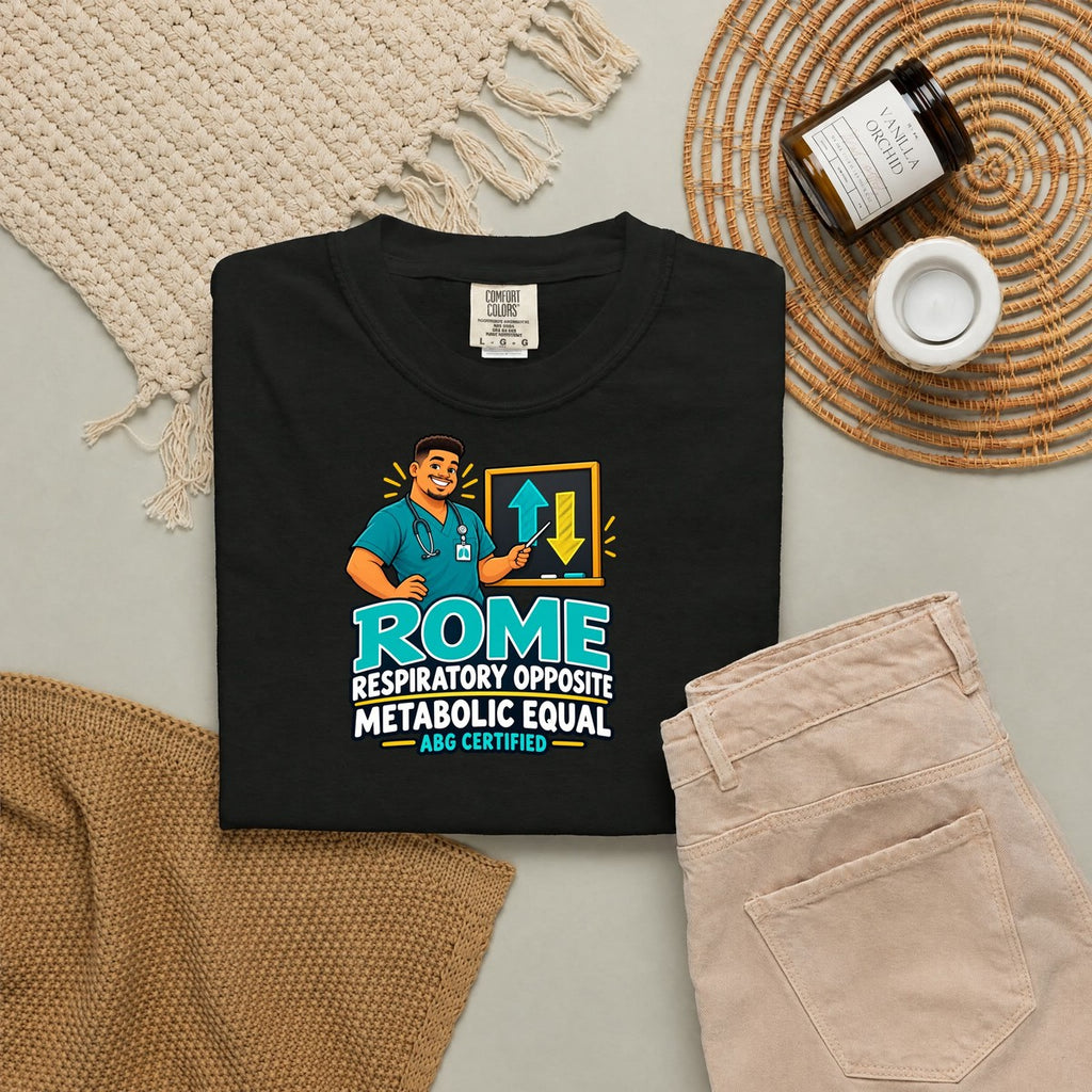 ROME Respiratory Opposite Metabolic Equal Male RT Tee