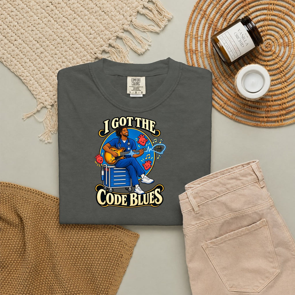 I Got the Code Blues Male Nurse Tee