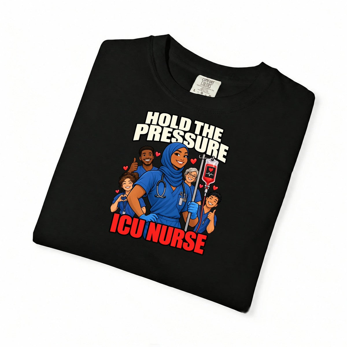 Hold the Pressure Levo ICU Women's Nurse Tee