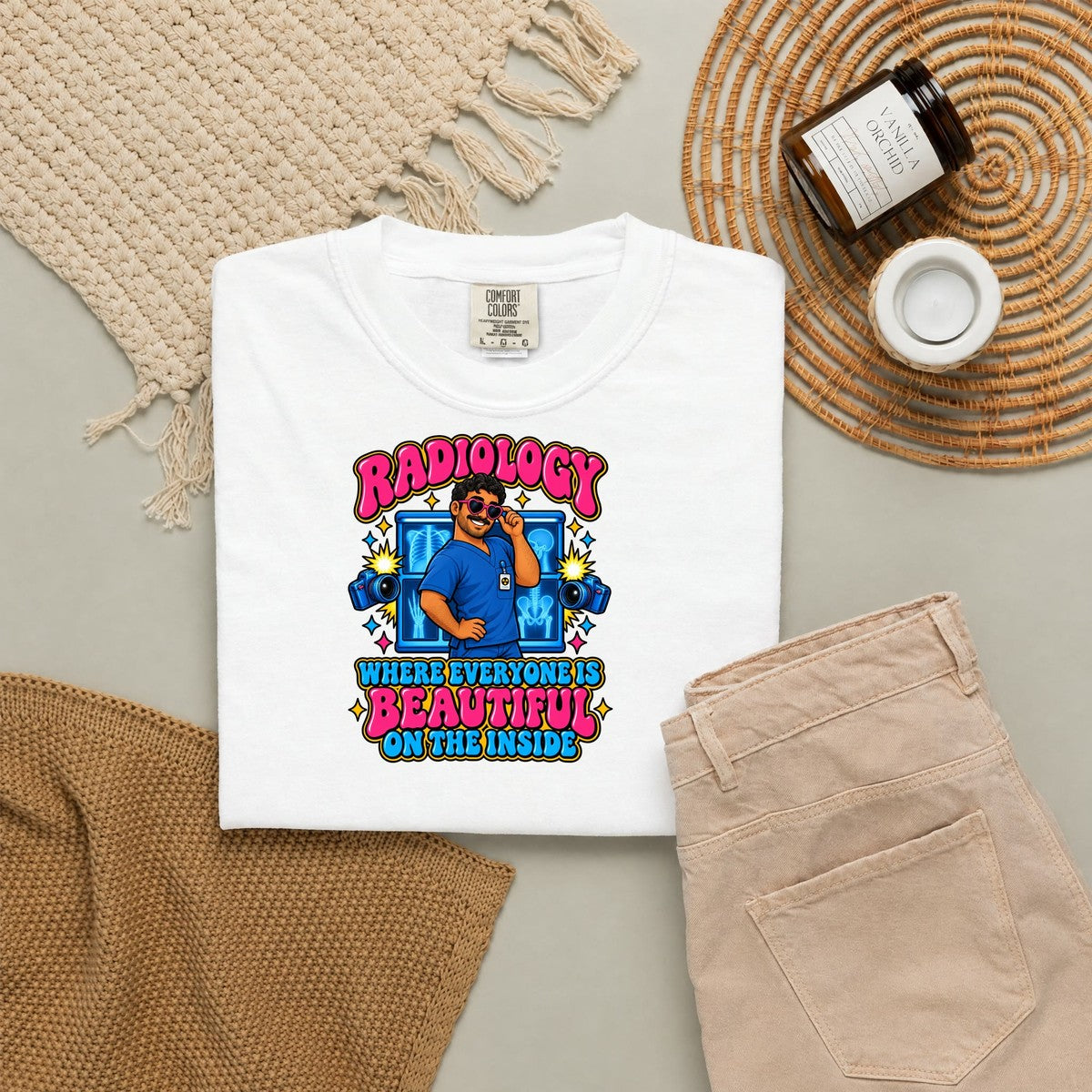 Radiology Where Everyone Is Beautiful on the Inside Male Tee