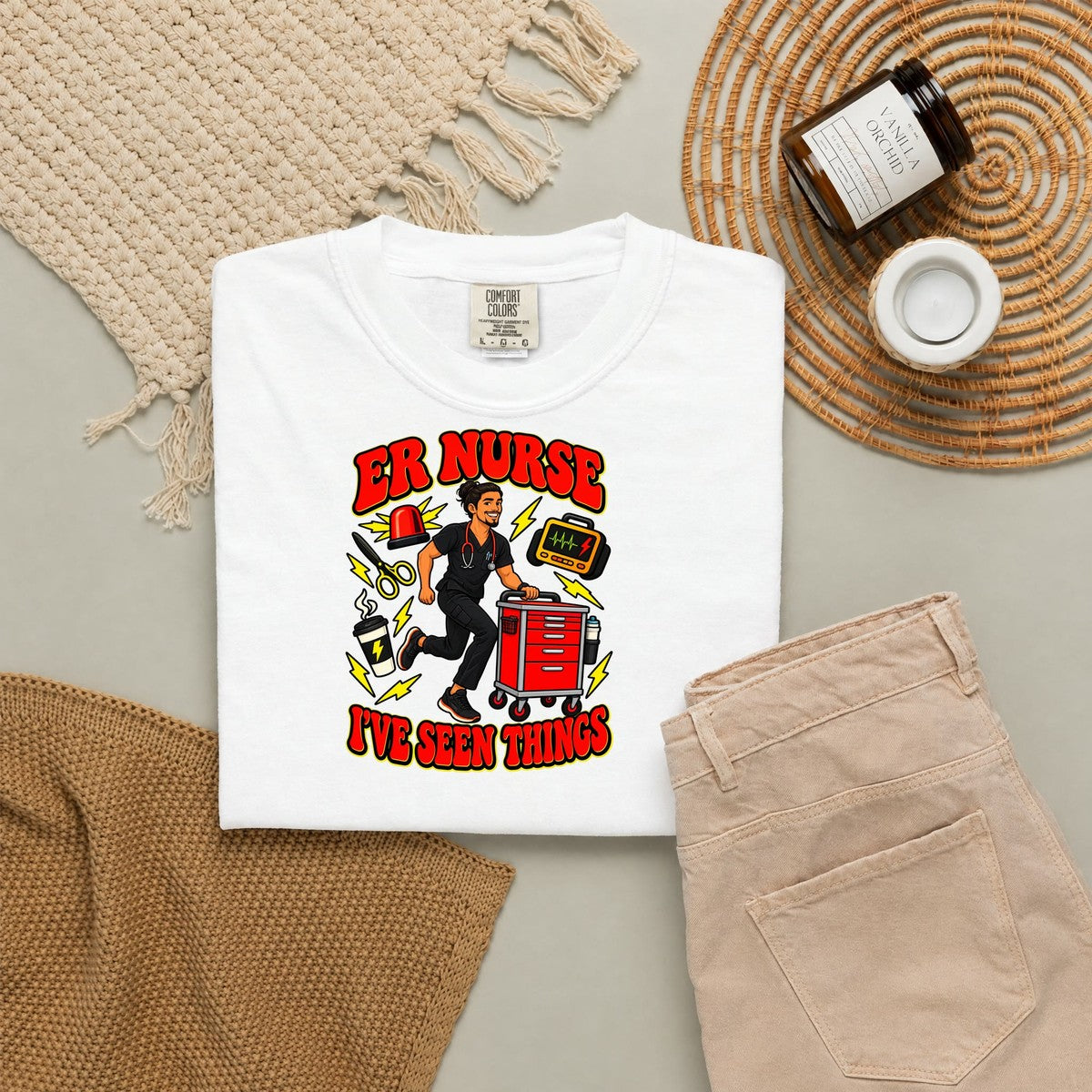 ER Male Nurse I've Seen Things Tee