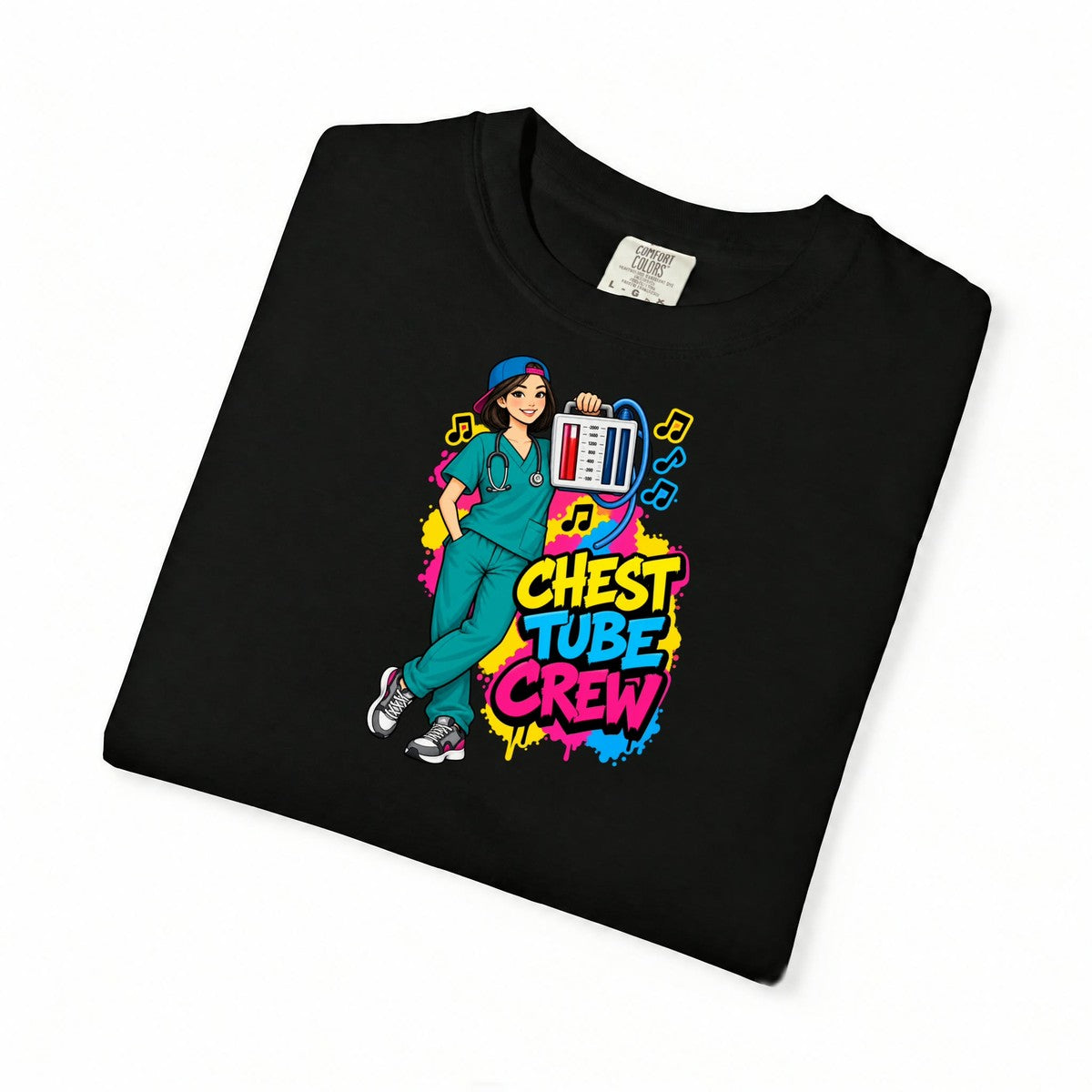 Chest Tube Crew ICU Women's Nurse Tee