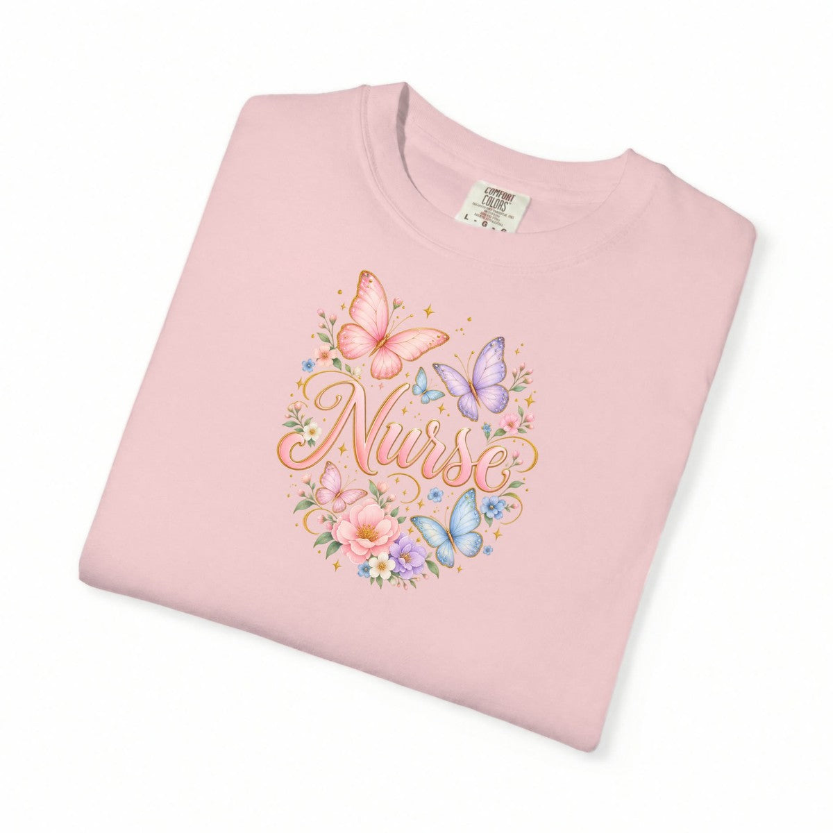 Butterfly Garden Nurse Tee