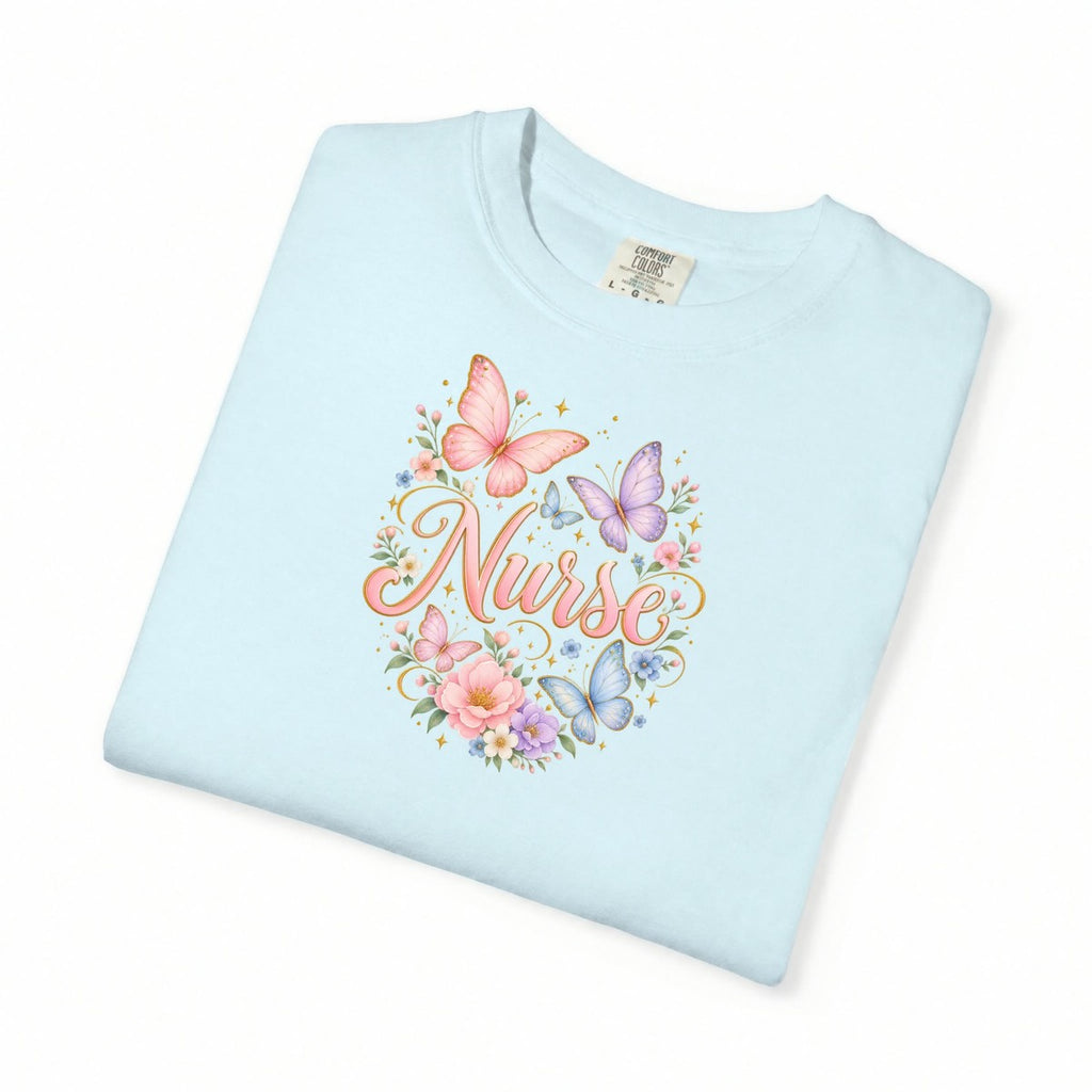 Butterfly Garden Nurse Tee