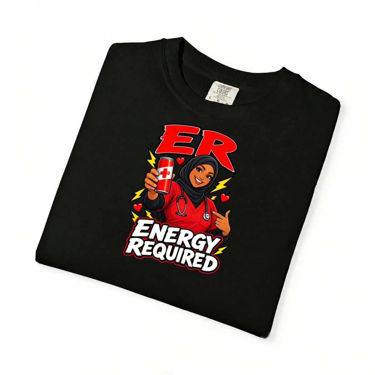 ER Energy Required ER Women's Nurse Tee