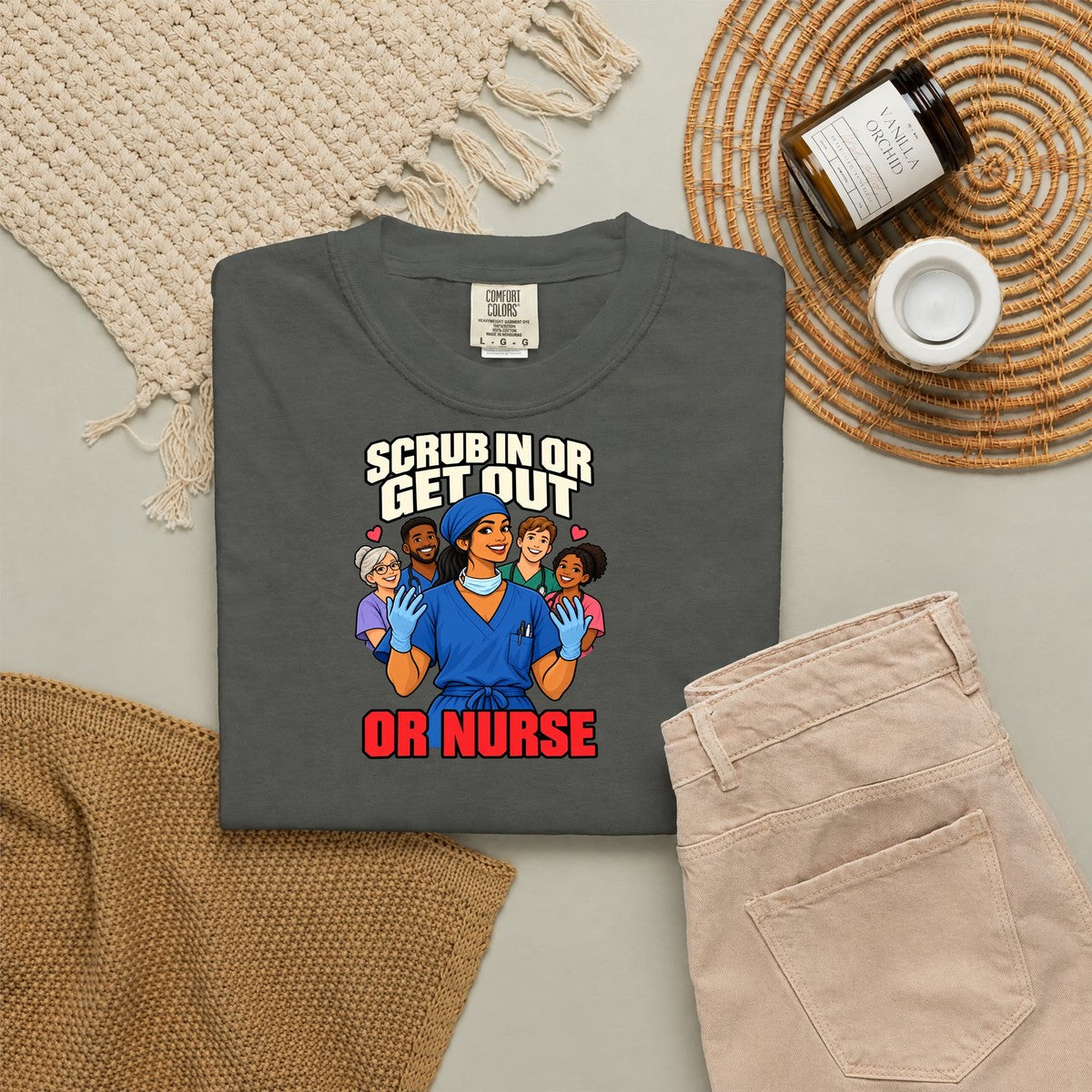 Scrub In or Get Out OR Women's Nurse Tee