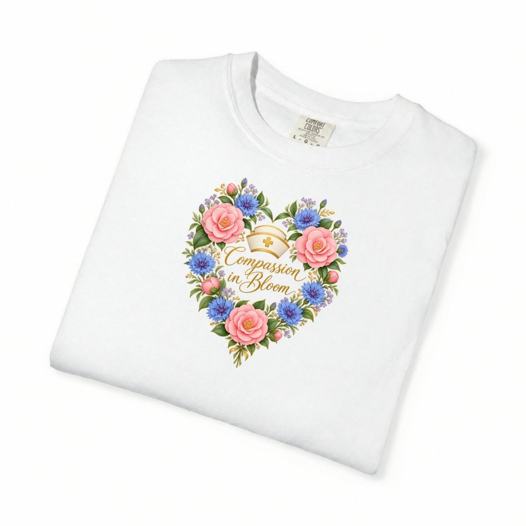 Compassion in Bloom Nurse Tee