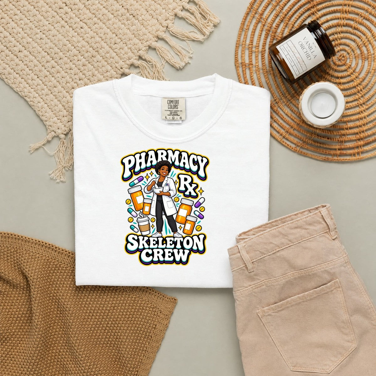 Women's Pharmacy Crew Pharmacist Tee