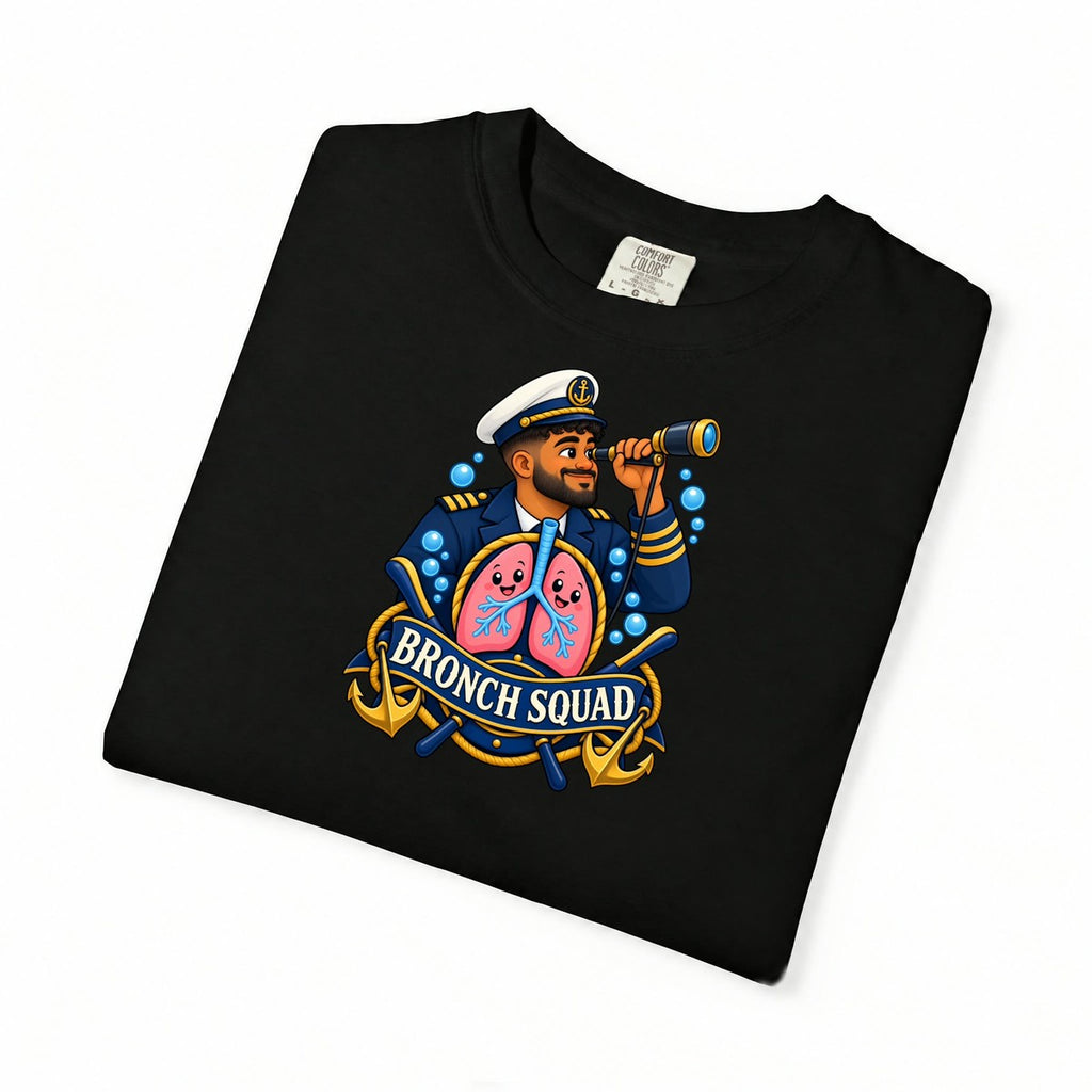 Bronch Squad Respiratory Therapist Comfort Colors T-Shirt