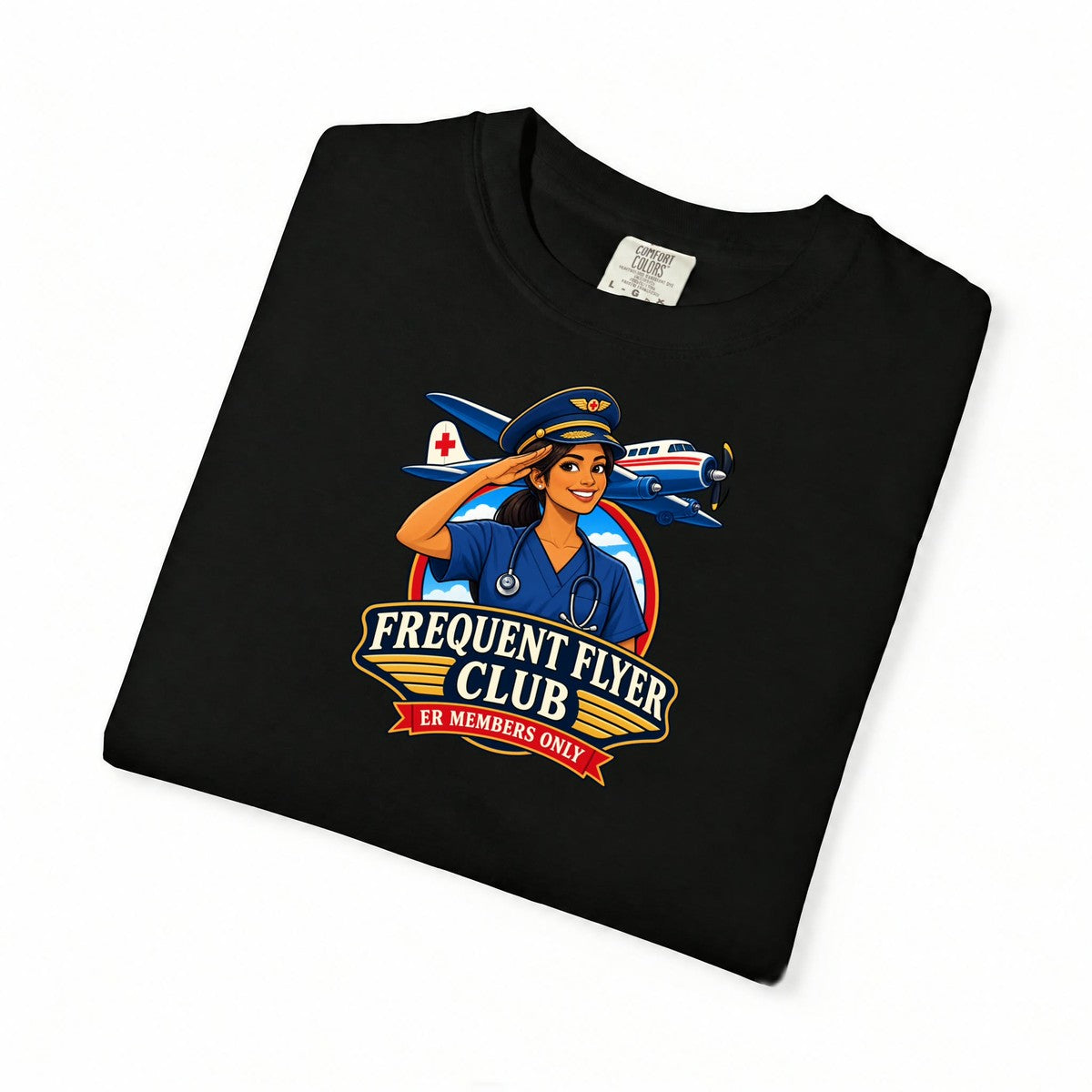 Frequent Flyer Club ER Women's Nurse Tee