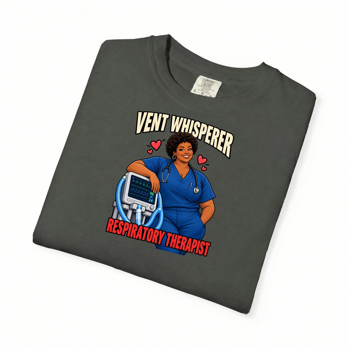 Vent Whisperer Women's Respiratory Therapist Tee